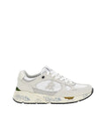 White Lace-up Sneakers 1
