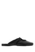 Black Leather Sandals 1