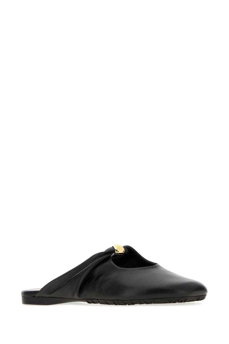 Black Leather Sandals 2