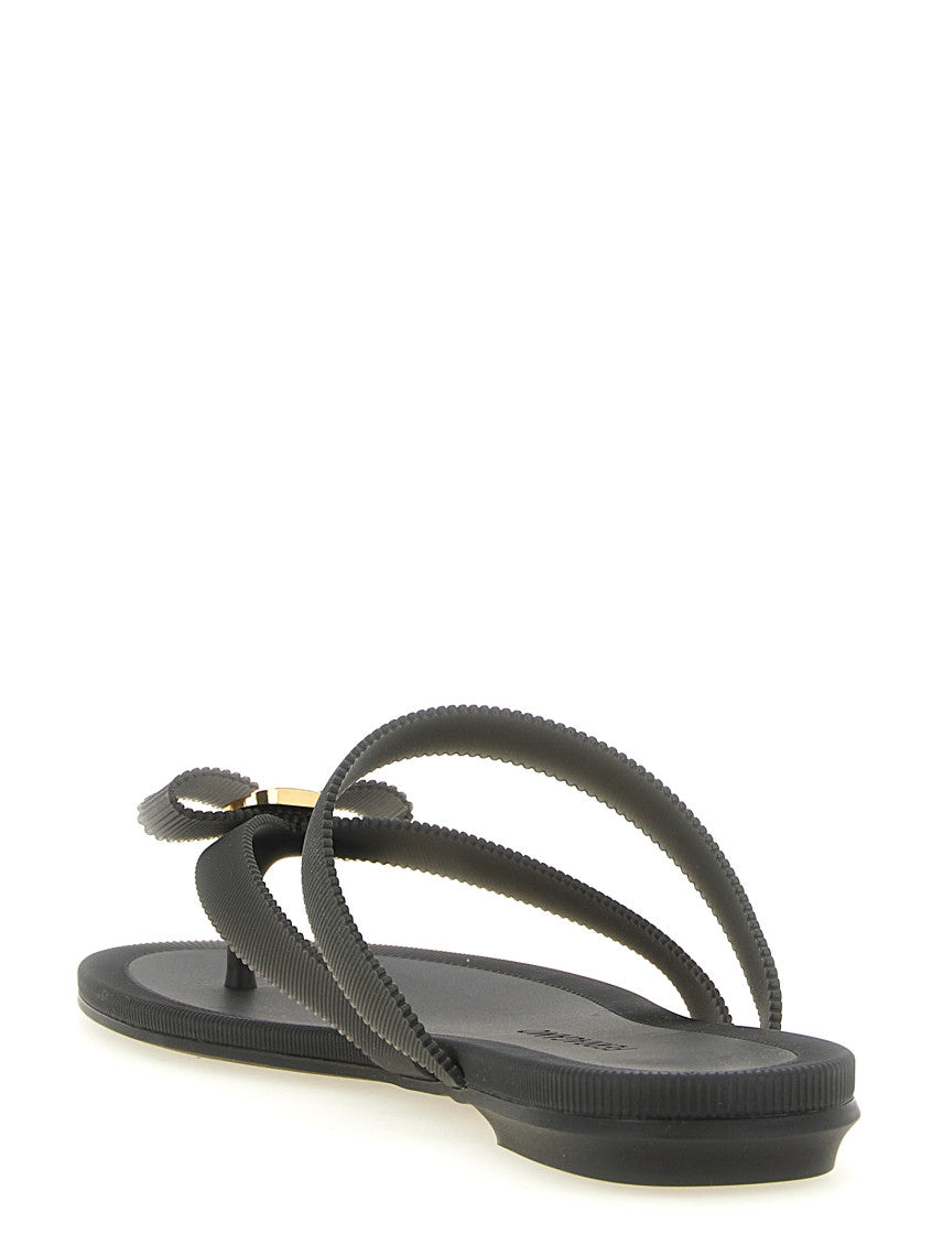 Black Bow Slippers 3