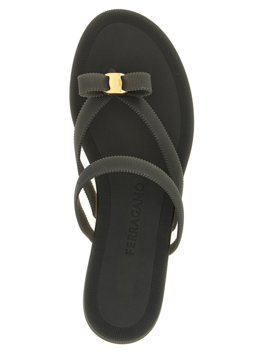 Black Bow Slippers 4