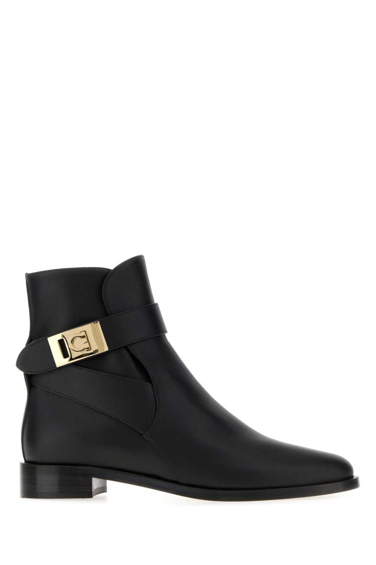 Black Leather Boots 1