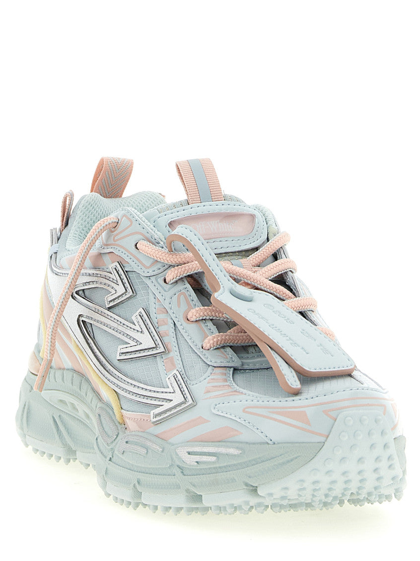 Light Blue Lace-up Sneakers 3