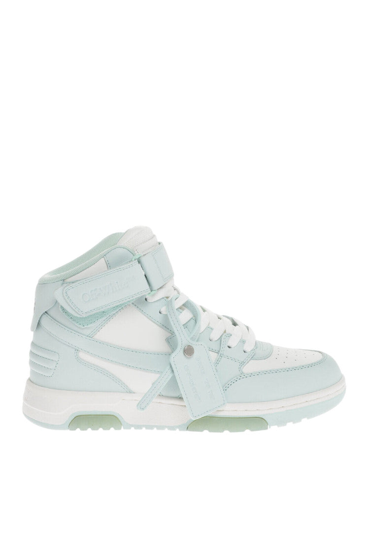 Sky Blue Mid-Top Sneakers 1