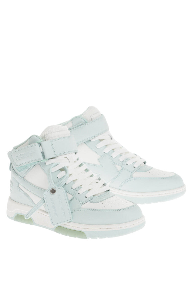 Sky Blue Mid-Top Sneakers 2