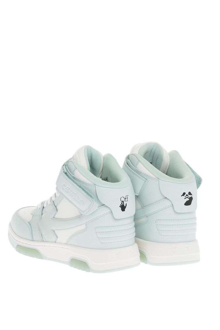 Sky Blue Mid-Top Sneakers 3
