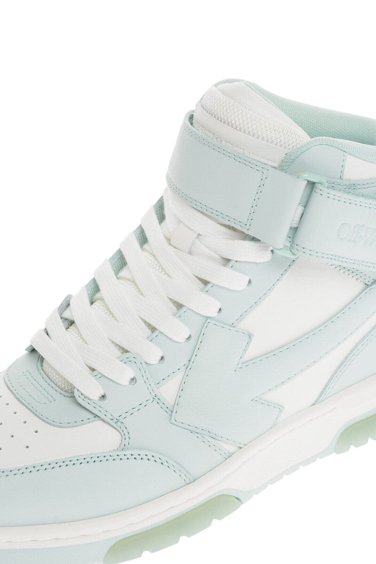 Sky Blue Mid-Top Sneakers 4