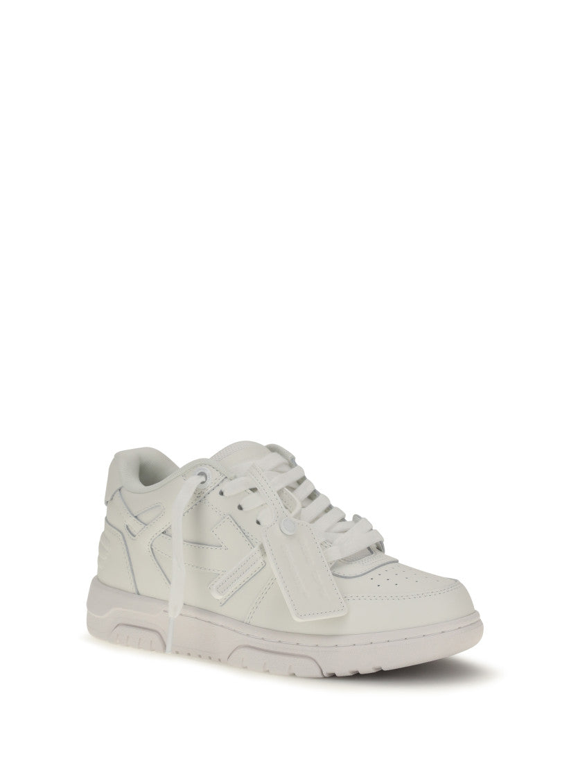 White Lace-up Sneakers 2