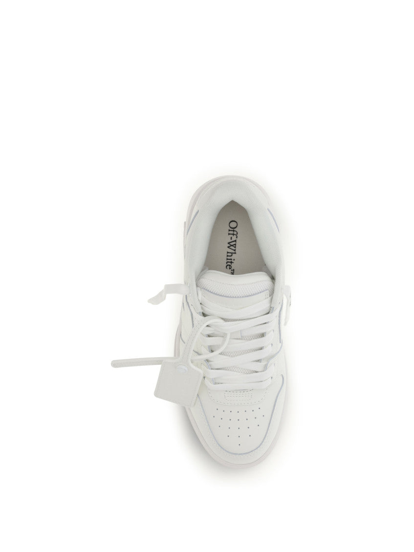 White Lace-up Sneakers 4
