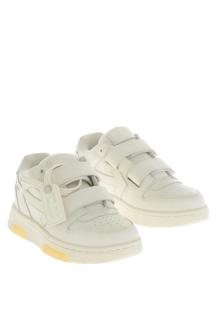 Baby Girls White Low Leather Sneakers 2