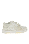 Boys Beige Low Leather Sneakers 1
