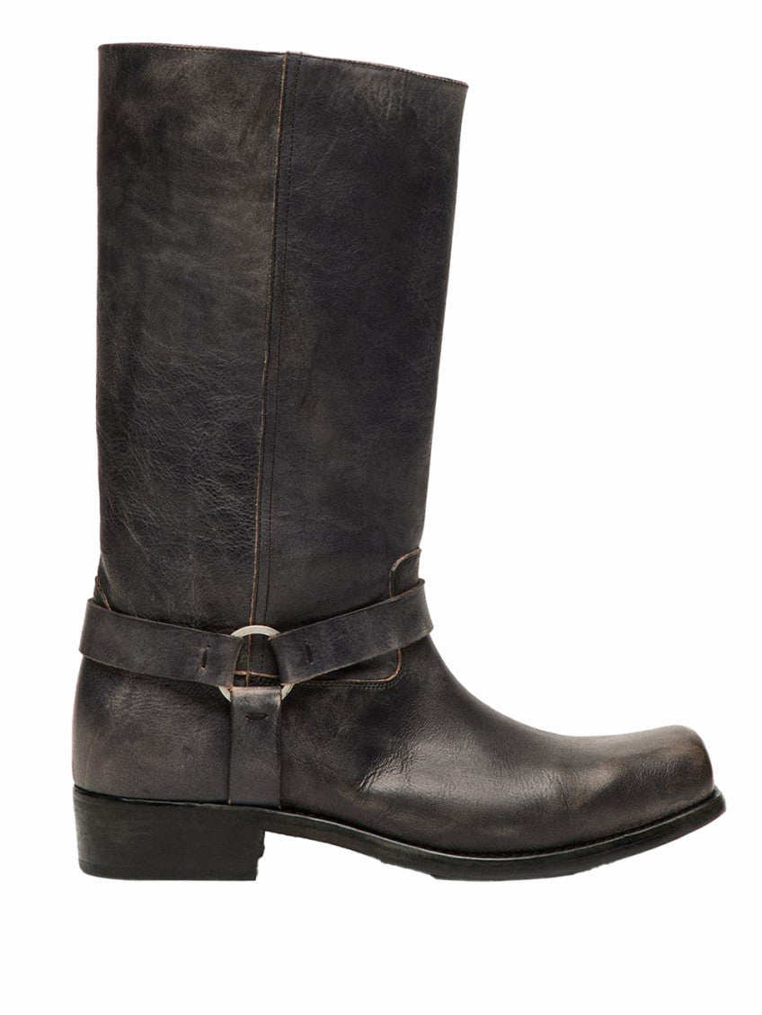 Black Leather Boots 1
