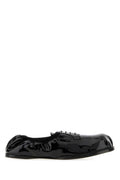 Black Leather Lace Up Shoes 1