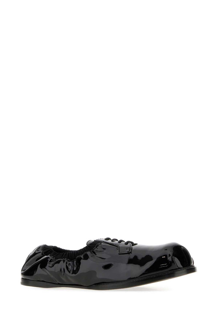 Black Leather Lace Up Shoes 2
