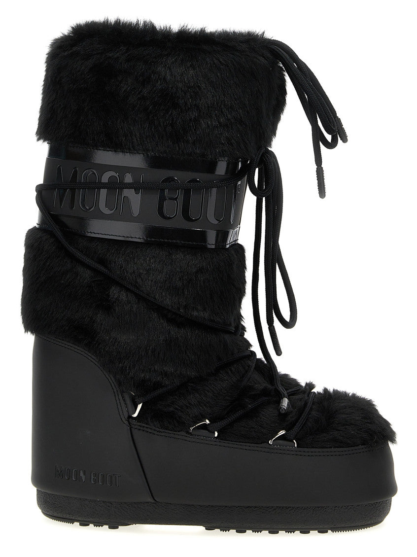 Black Logo Boots 1