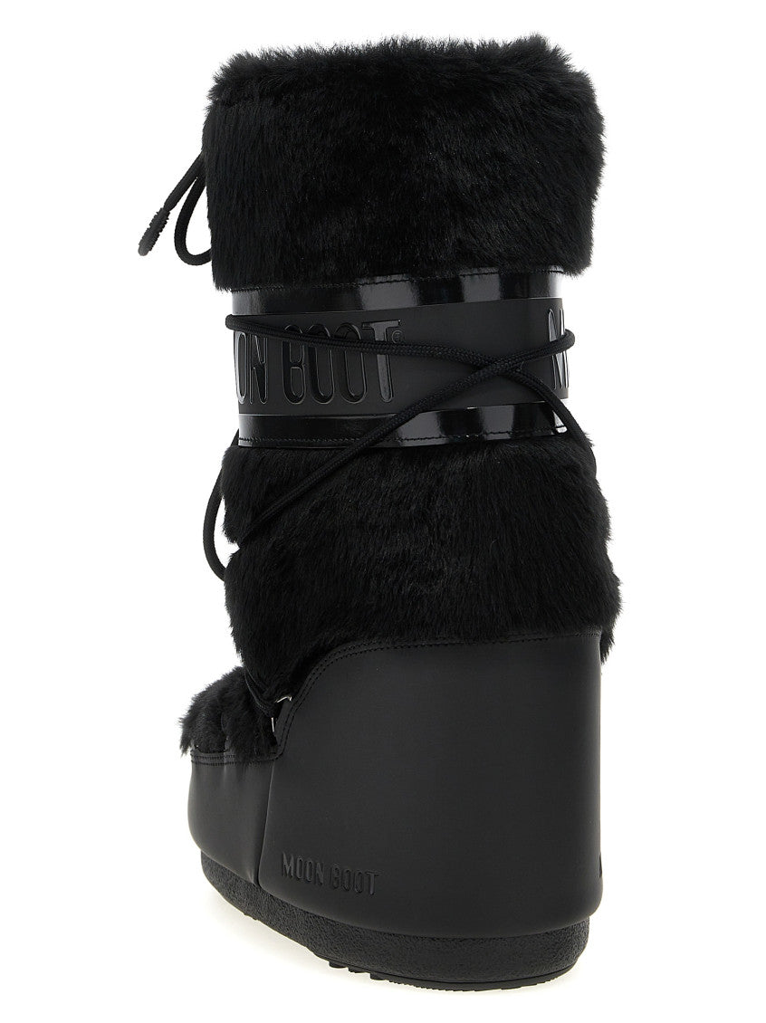 Black Logo Boots 3