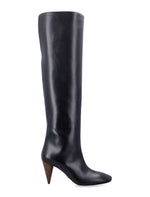 Black Leather Boots 1