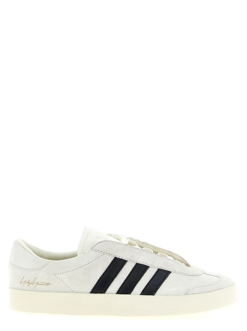 White Lace-up Sneakers 1