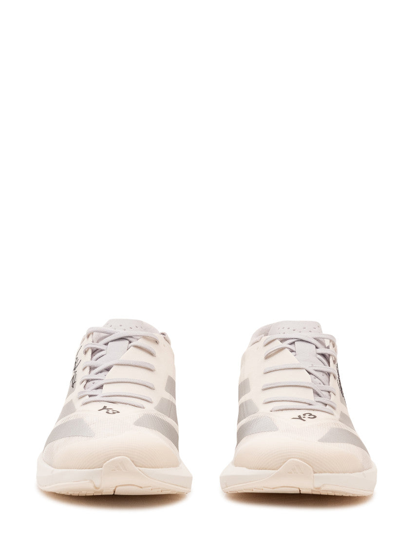 Beige Logo Sneakers 2