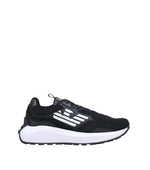 BlackWhite Color Block Sneakers 1