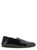 Black Slip On Loafers 1