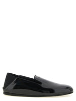 Black Slip On Loafers 1