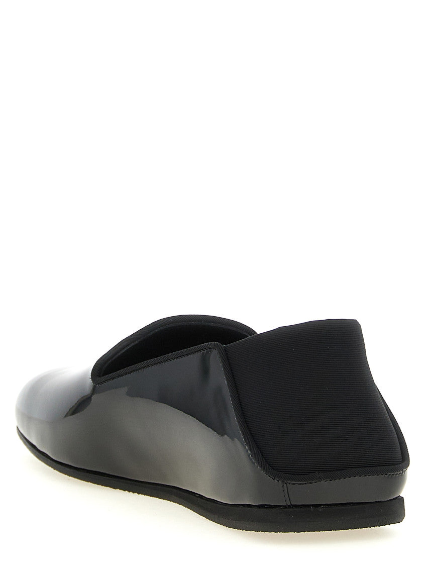 Black Slip On Loafers 3