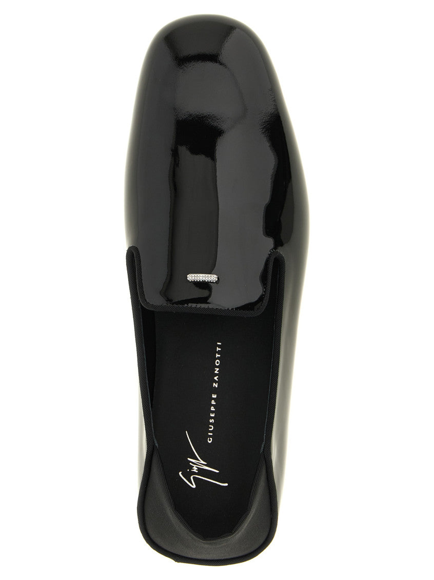 Black Slip On Loafers 4