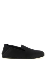Black Slip On Loafers 1
