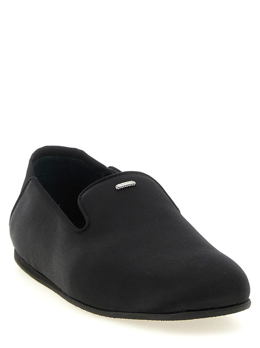 Black Slip On Loafers 2