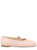 Pink Logo Ballet Flats 1