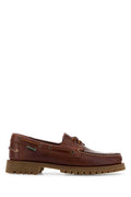 Brown Leather Ranger Loafers 1