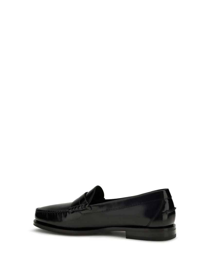 Black Leather Loafers 3