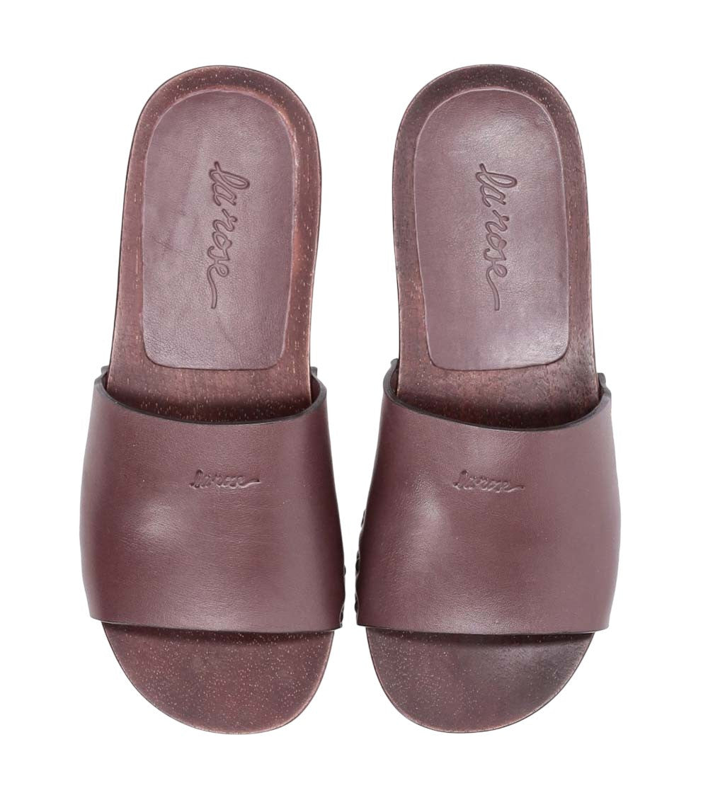 Dark Brown Leather Sandals 3