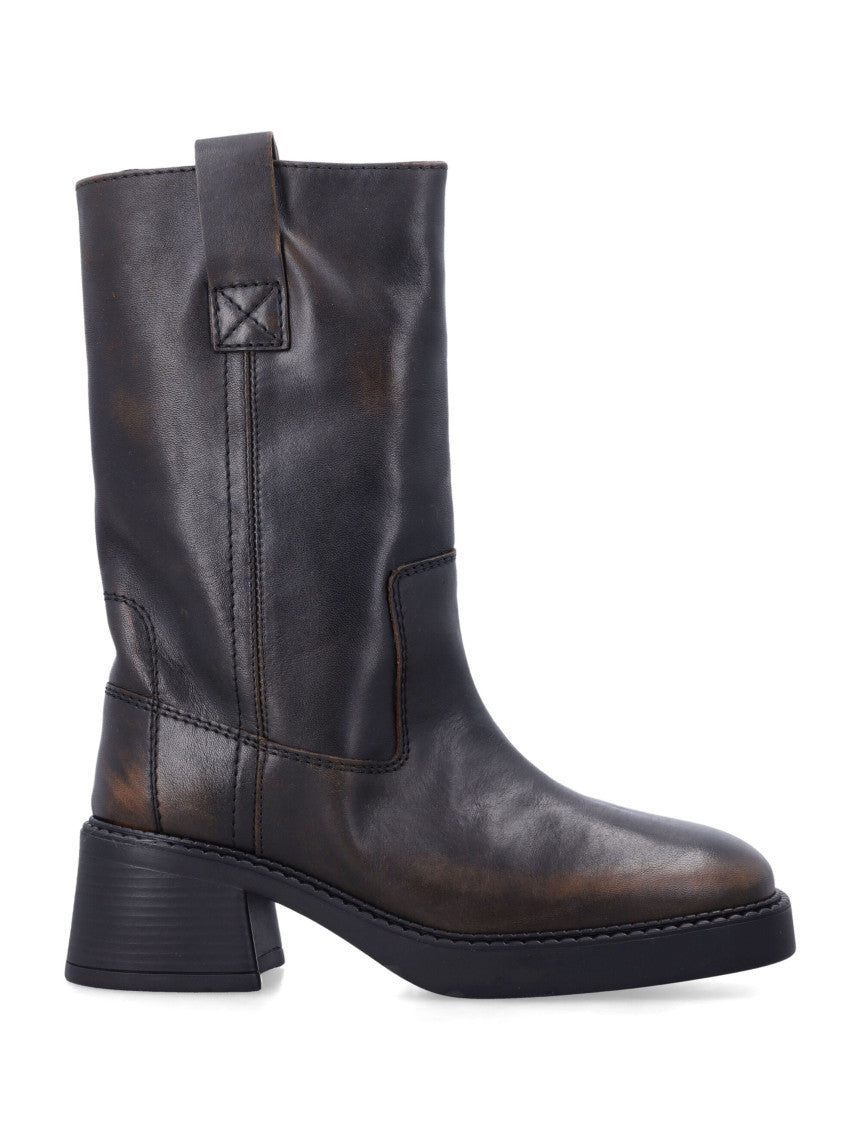 Brown Leather Boots 1