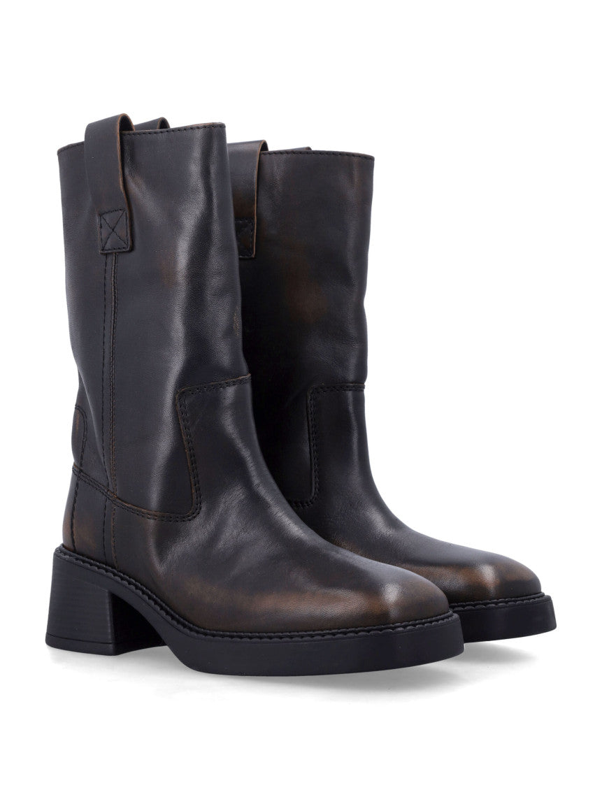 Brown Leather Boots 2