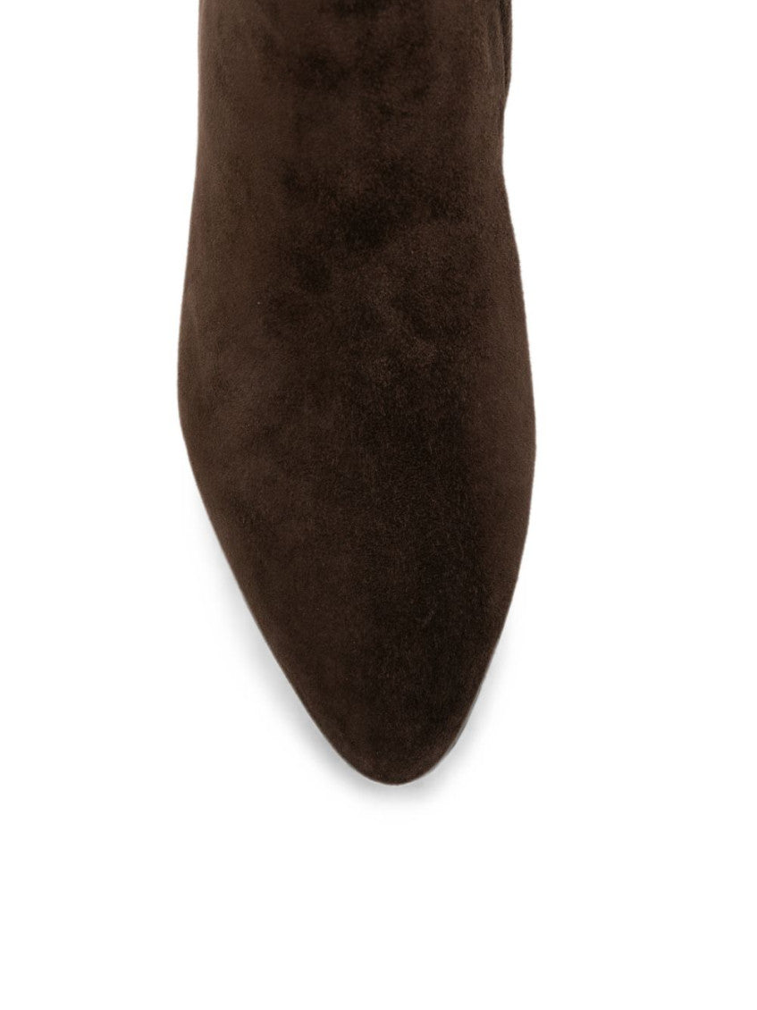 Brown Suede Boots 4