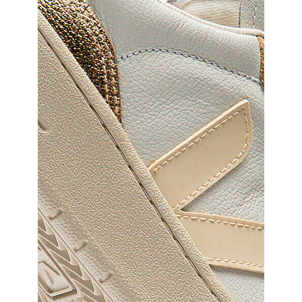 Golden Color Block Sneakers 3