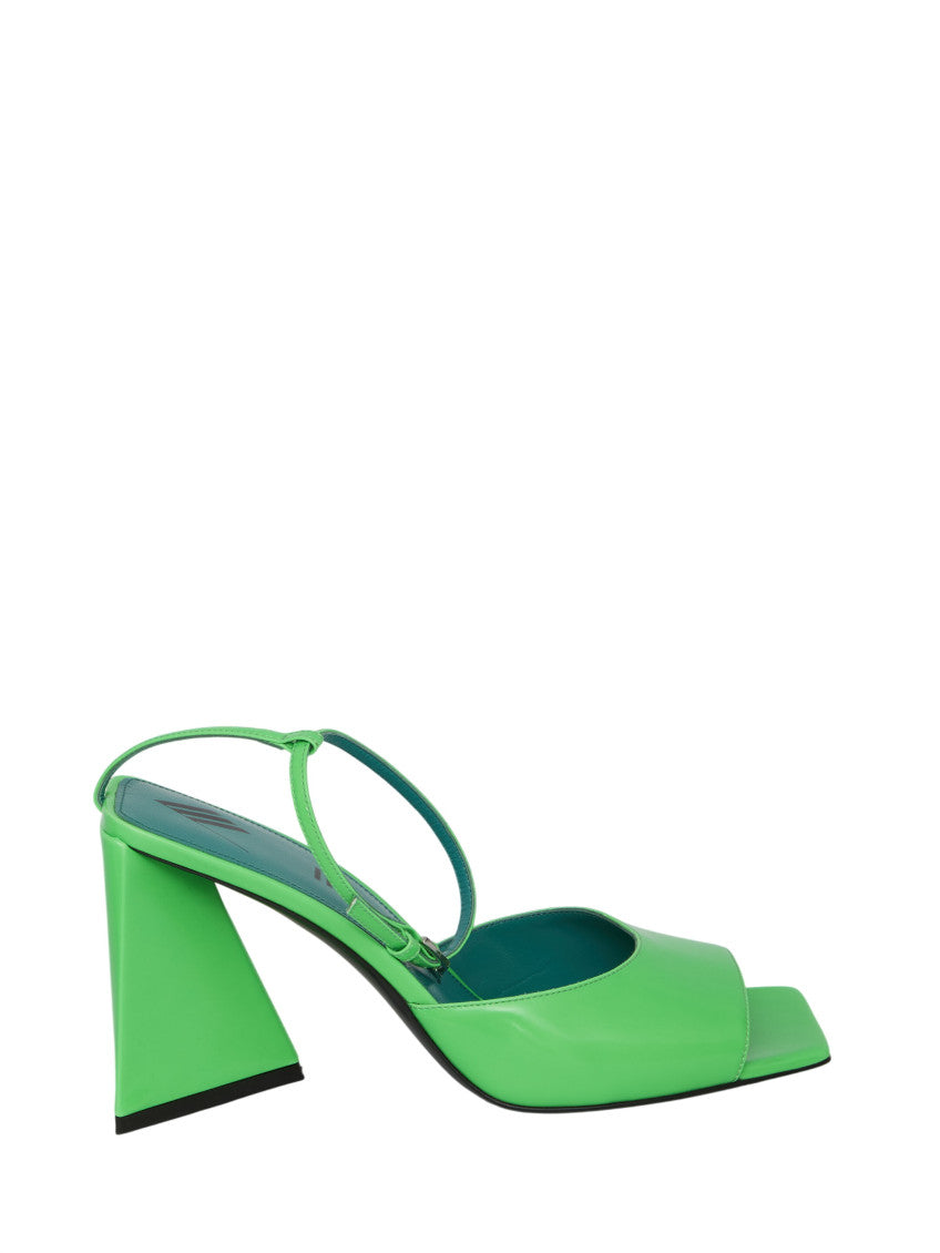 Green Piper Heels 1