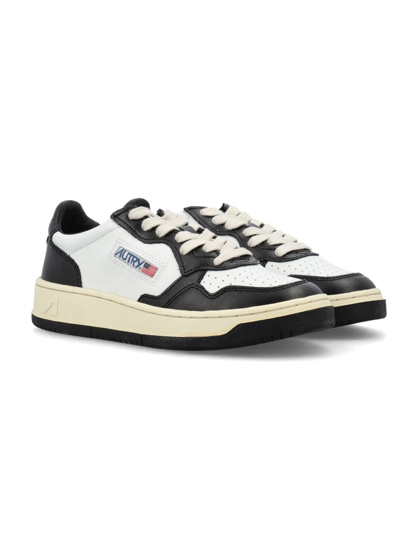 BlackWhite Medalist Low Sneakers 2