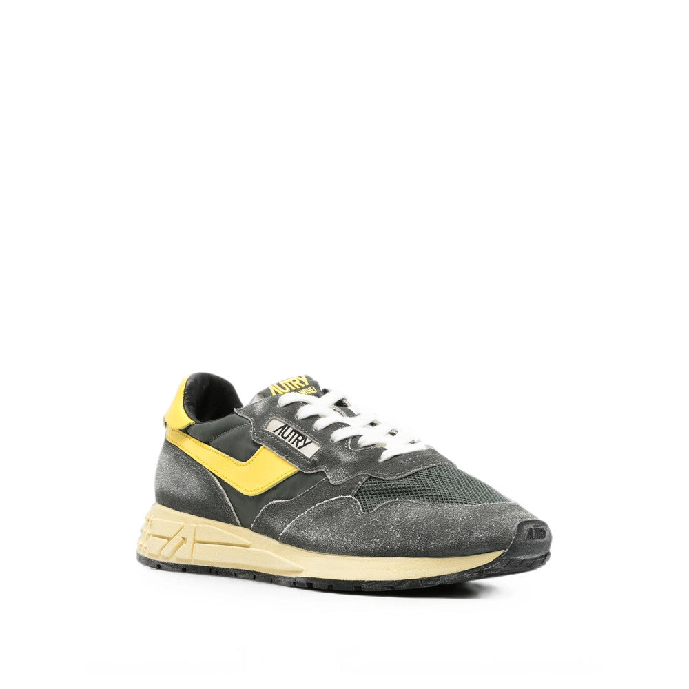 Grey Color Block Windspin Sneakers 2