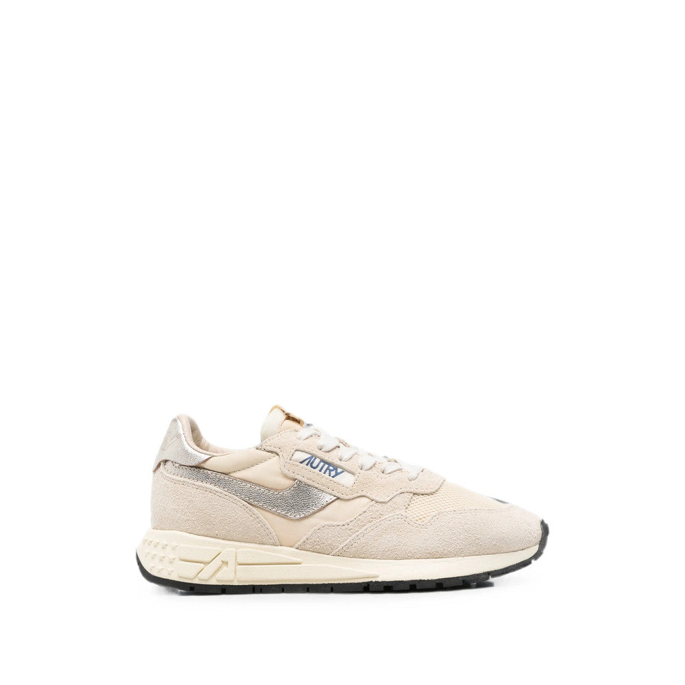 Beige Logo Reelwind Sneakers 1