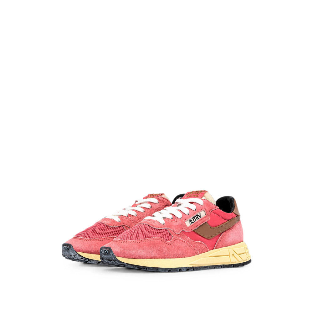 Pink Color Block Reelwind Sneakers 2