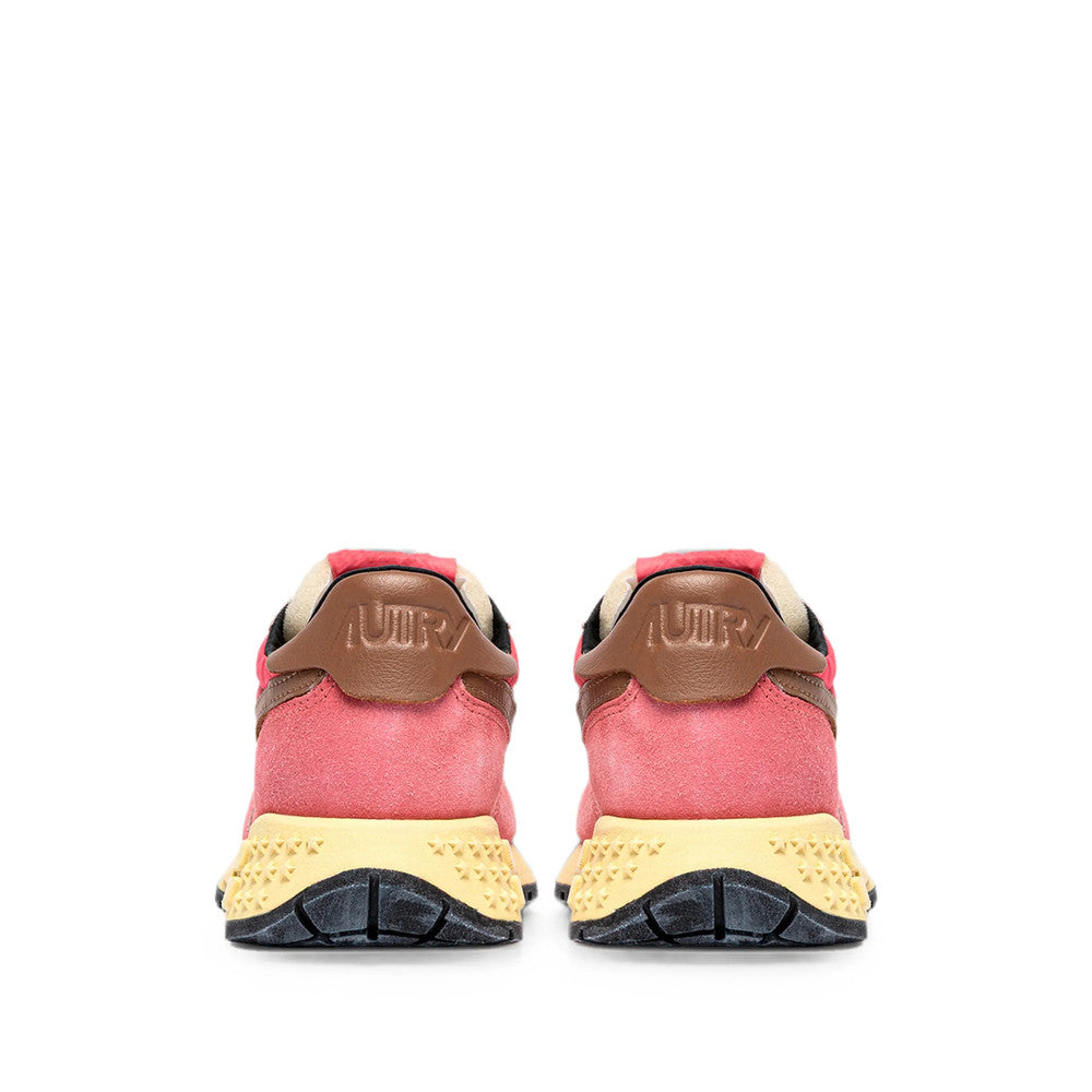 Pink Color Block Reelwind Sneakers 3
