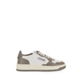 Brown Color Block Sneakers 1