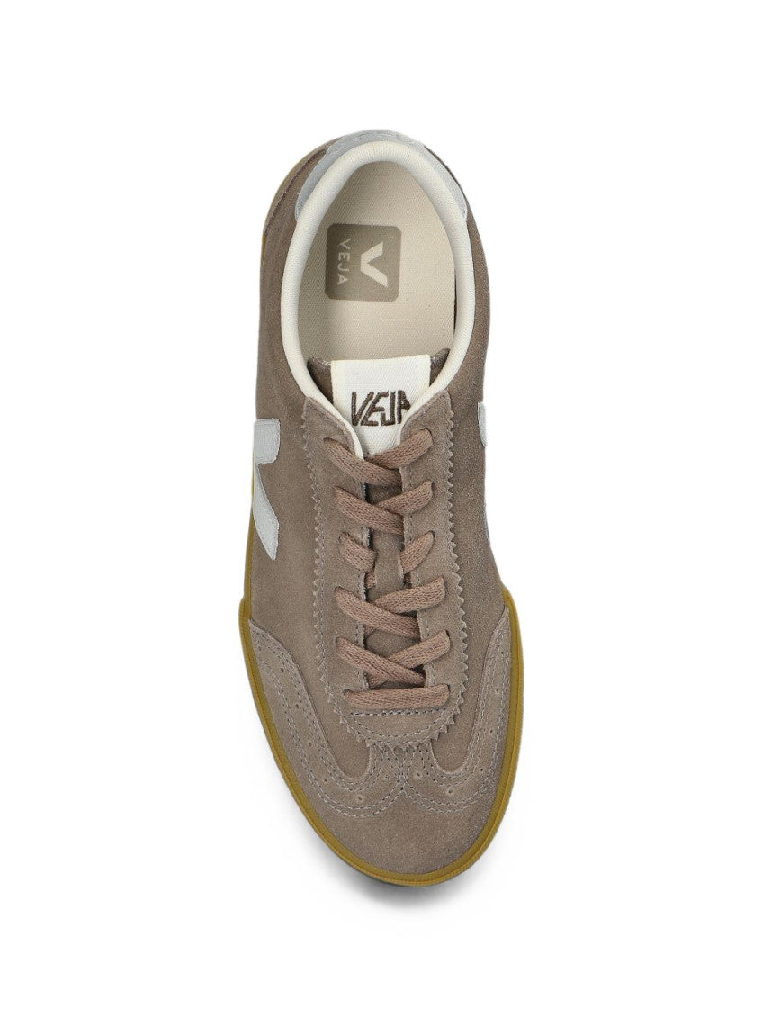 Grey Logo Volley Sneakers 4