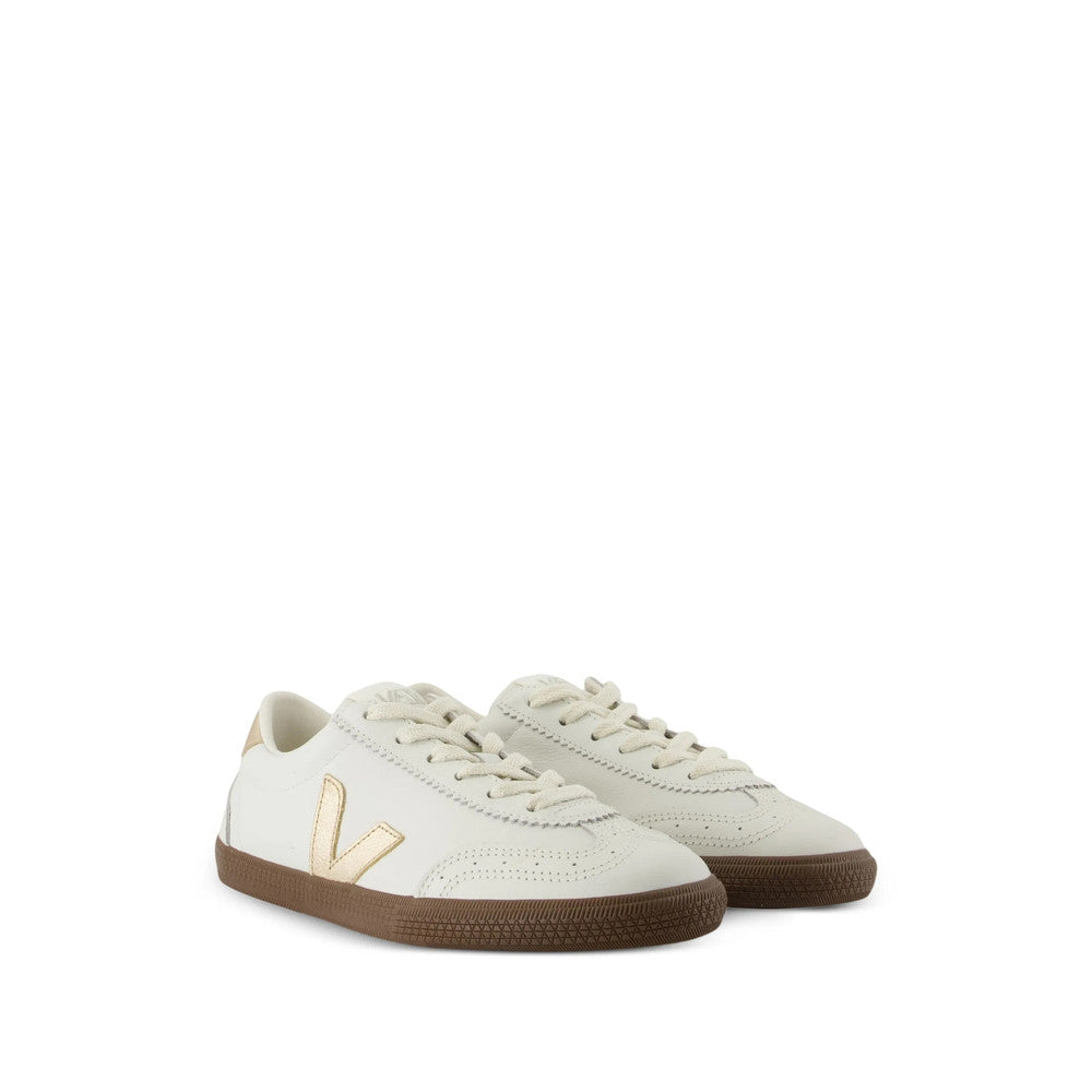 White Logo Volley Sneakers 2