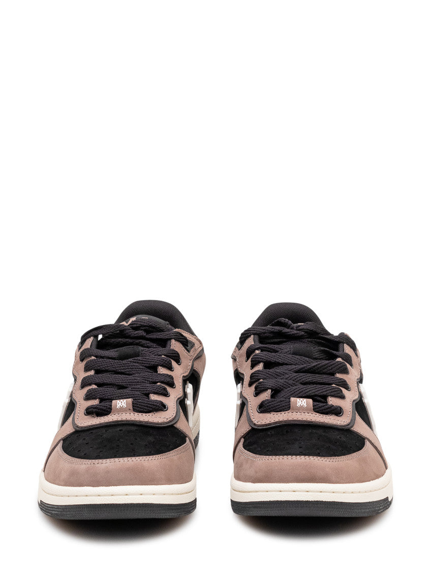 Black Color Block Newport Sneakers 2