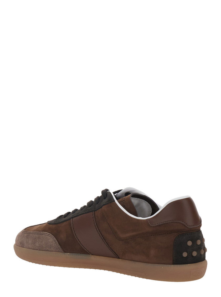 Brown Leather Low Top Sneaker 3