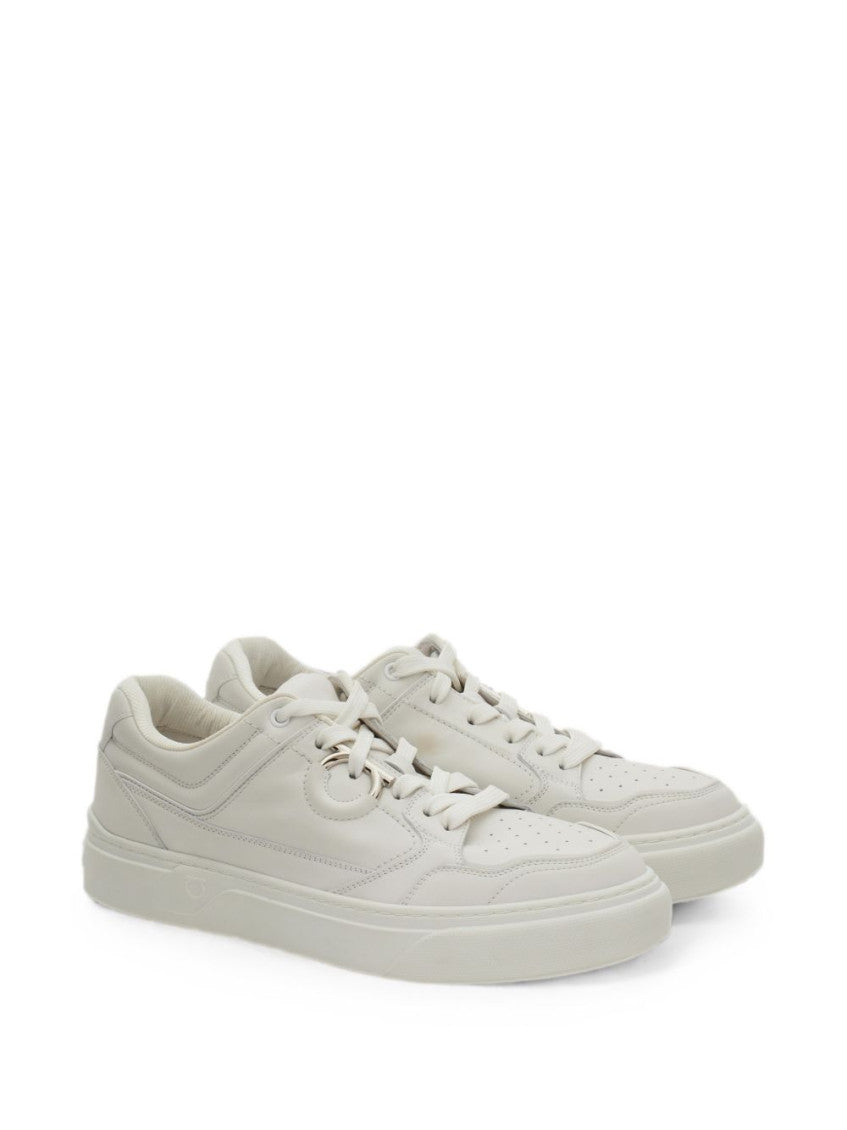 White Leather sneakers 2